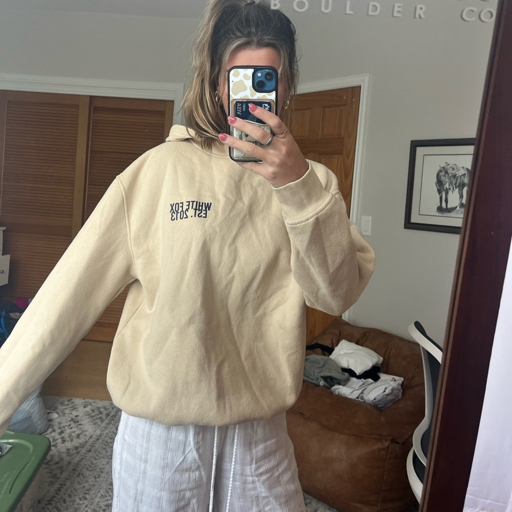 White Fox Hoodie